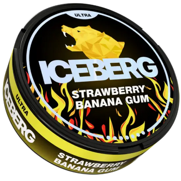ICEBERG Strawberry Banana Gum Ultra 70mg