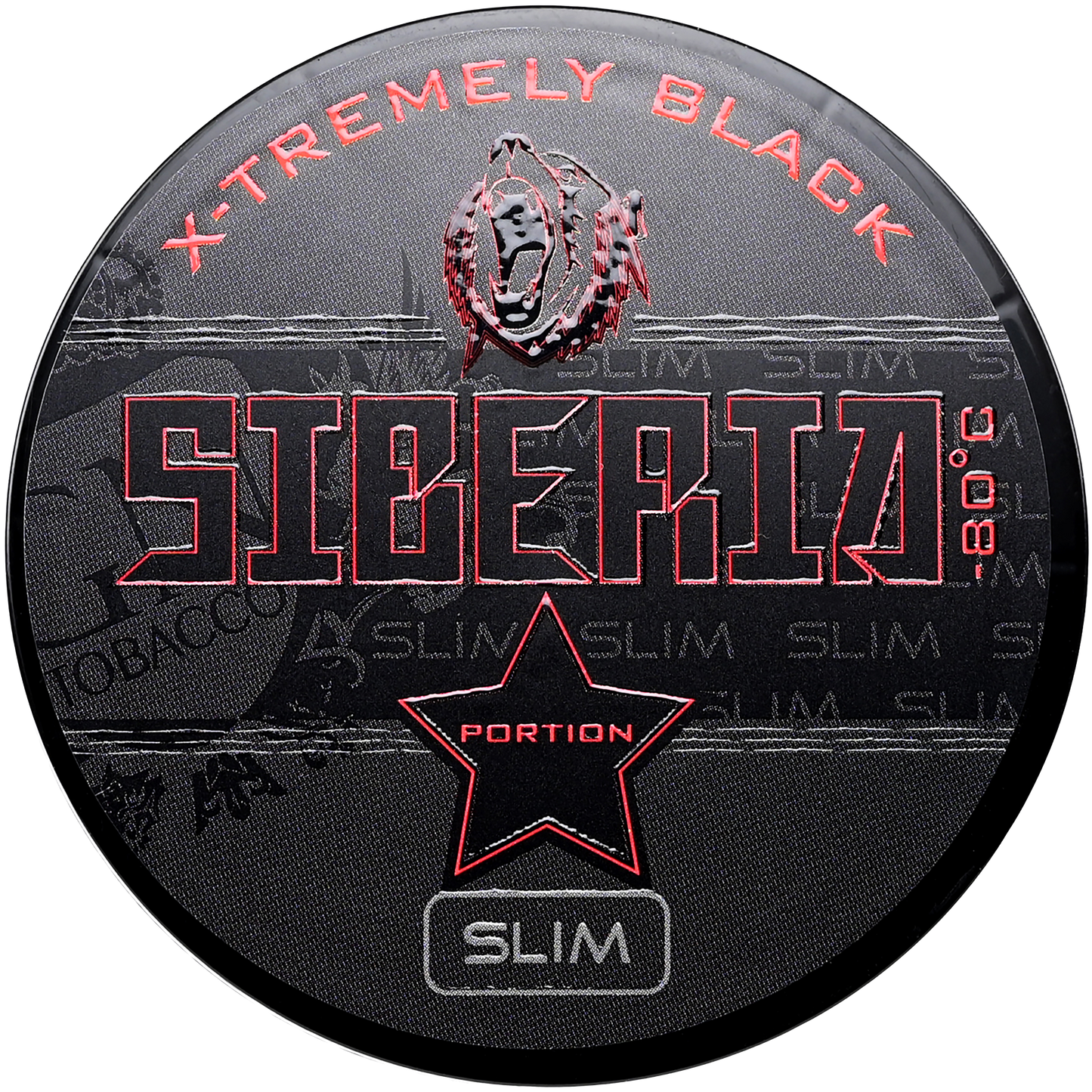 Siberia X-Tremely Black White Dry Slim