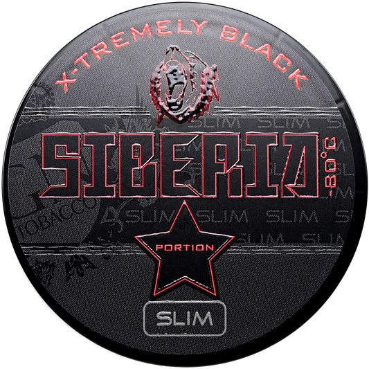 Siberia X-Tremely Black White Dry Slim