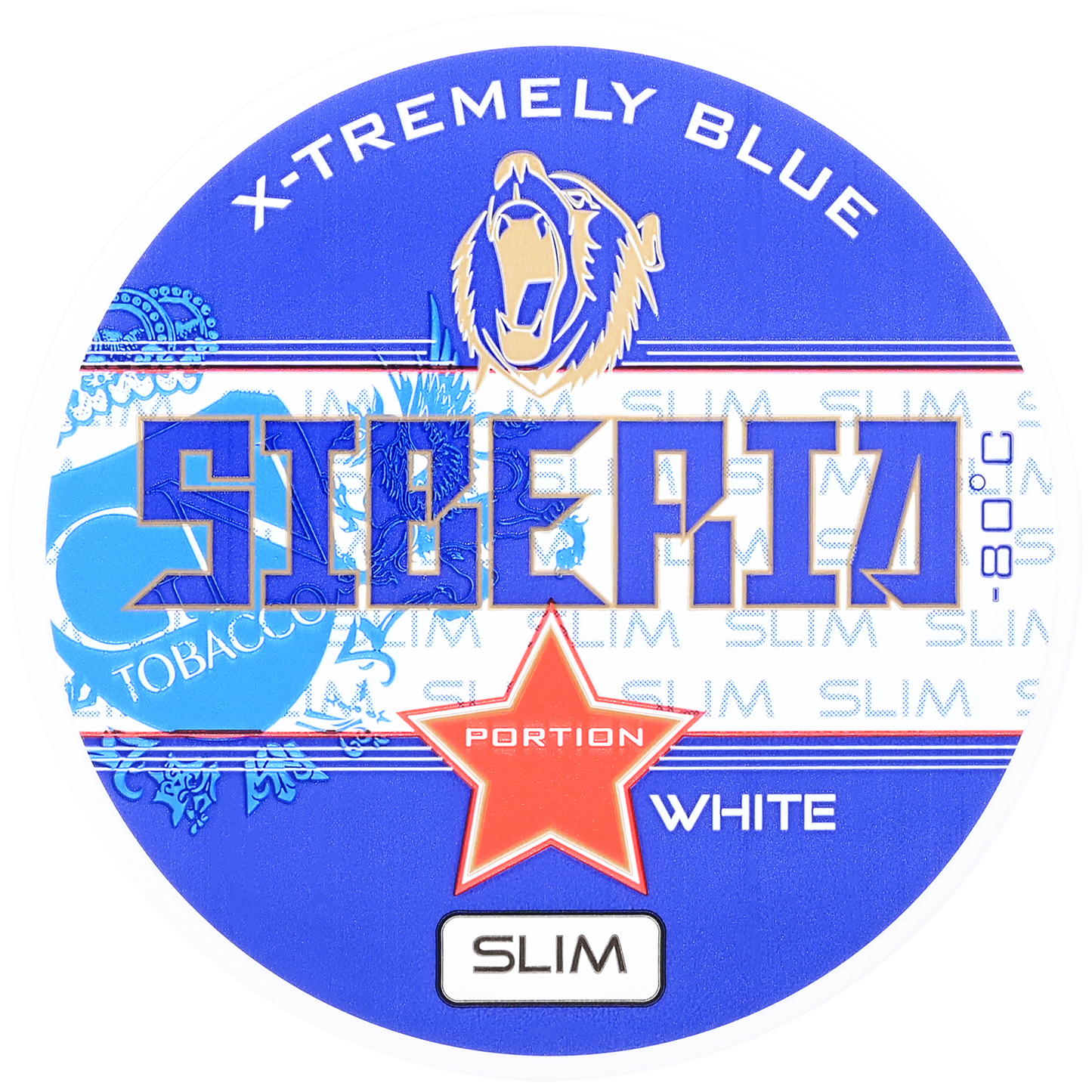 Siberia -80°C X-Tremely Blue White Slim