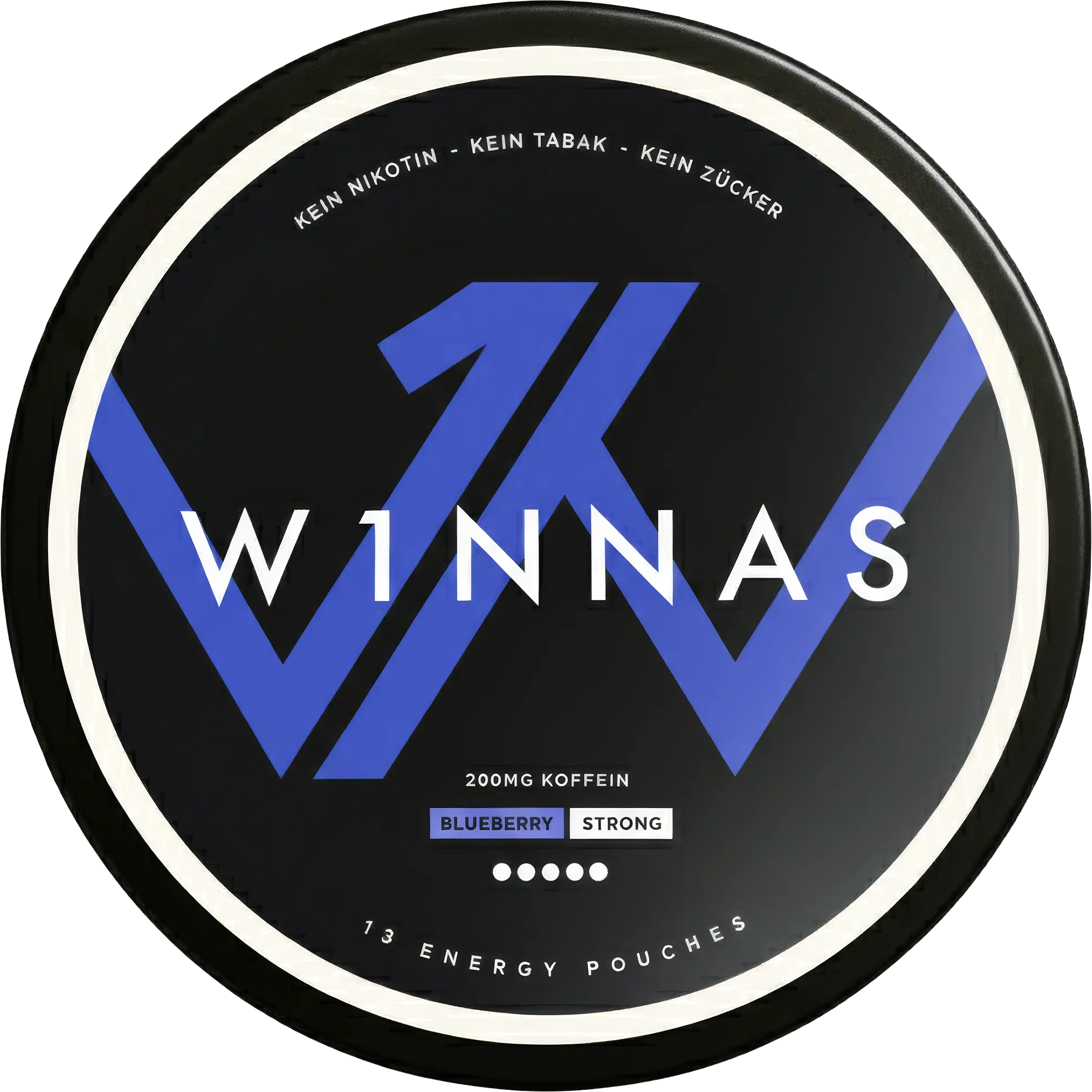 W1NNAS Energy Blueberry Strong