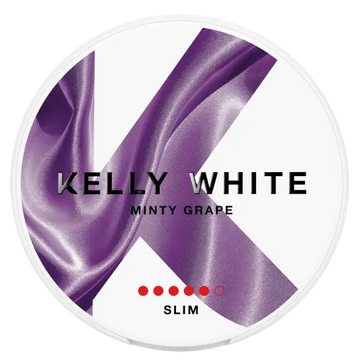 Kelly White Minty Grape Slim Extra Strong
