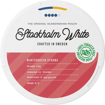 Stockholm White Wintergreen Strong